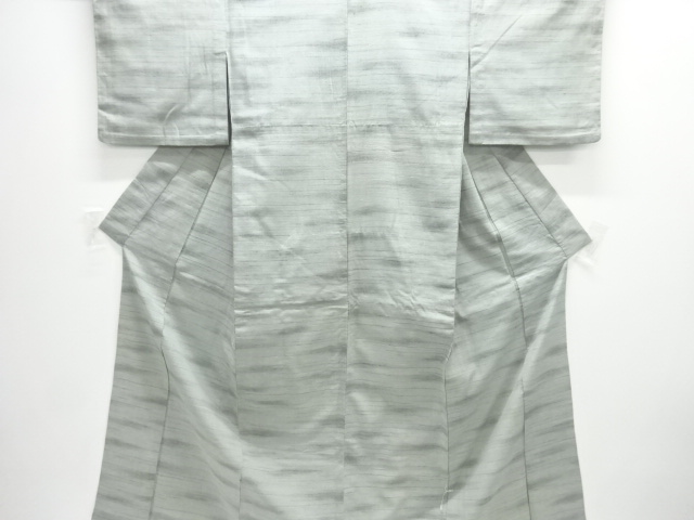 JAPANESE KIMONO / ANTIQUE HITOE KIMONO / WOVEN STRIPE